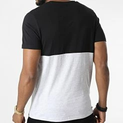 Grosses soldes ✨ Tee 👚 Shirt Corp Block Gris Chiné Noir de Jack And Jones 🎁 -Jack And Jones Soldes jack and jones 326804 12213332 TAP SHOE 20220817T093558 04