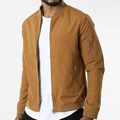 Bon marché 🔔 Veste Bomber Rush Camel de Jack And Jones 😍 -Jack And Jones Soldes jack and jones 326899 12165203 RUBBER 20220817T093705 03