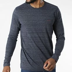 Remise 👏 Tee 👚 Shirt Manches Longues Berg Bleu Marine Chiné de Jack And Jones ⌛ 6 Remise 👏 Tee 👚 Shirt Manches Longues Berg Bleu Marine Chiné de Jack And Jones ⌛ -Jack And Jones Soldes jack and jones 326937 12215438 NAVY BLAZER MEL 20220708T121951 03