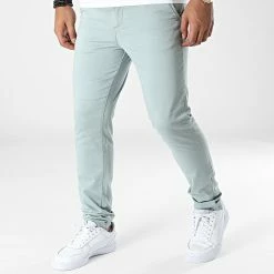 Top 10 ❤️ Pantalon Chino Slim Marco Bowie Gris Clair de Jack And Jones ❤️