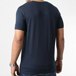 Grosses soldes ⭐ Tee 👕 Shirt Corp Logo Bleu Marine de Jack And Jones ✔️ -Jack And Jones Soldes jack and jones 326977 12151955 NAVY BLAZER PLAY3 20220705T150749 04