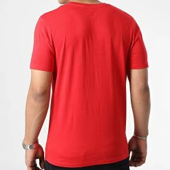 Tout neuf 💯 Tee 👕 Shirt Corp Logo Rouge de Jack And Jones 😍 -Jack And Jones Soldes jack and jones 326980 12151955 TRUE RED PLAY3 20220705T150952 04