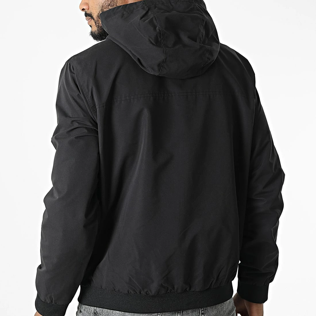 Offres ⌛ Veste Zippée Capuche Rush Noir de Jack And Jones 😍 4 Offres ⌛ Veste Zippée Capuche Rush Noir de Jack And Jones 😍 – Image 4