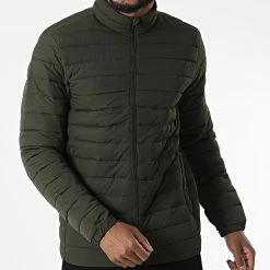 Offres 💯 Doudoune Recycle Vert Kaki de Jack And Jones 🌟 -Jack And Jones Soldes jack and jones 326997 12211129 ROSIN 20220817T094011 03