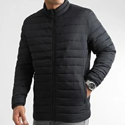 Remise 🧨 Doudoune Recycle Noir de Jack And Jones ✨