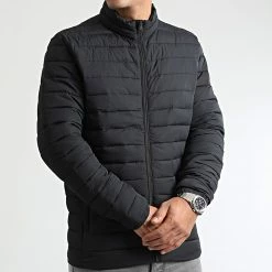 Remise 🧨 Doudoune Recycle Noir de Jack And Jones ✨ -Jack And Jones Soldes jack and jones 327013 12211129 BLACK 20220705T151012 03