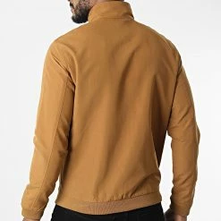 Sortie 🎉 Veste Zippée Rush Harrington Camel de Jack And Jones 😉 -Jack And Jones Soldes jack and jones 327075 12204277 RUBBER 20220817T094125 04