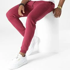 Acheter 🤩 Pantalon Jogging Will Newbasic Bordeaux de Jack And Jones 🤩 -Jack And Jones Soldes jack and jones 327522 12211027 RHODODENDRON 20220712T160120 03