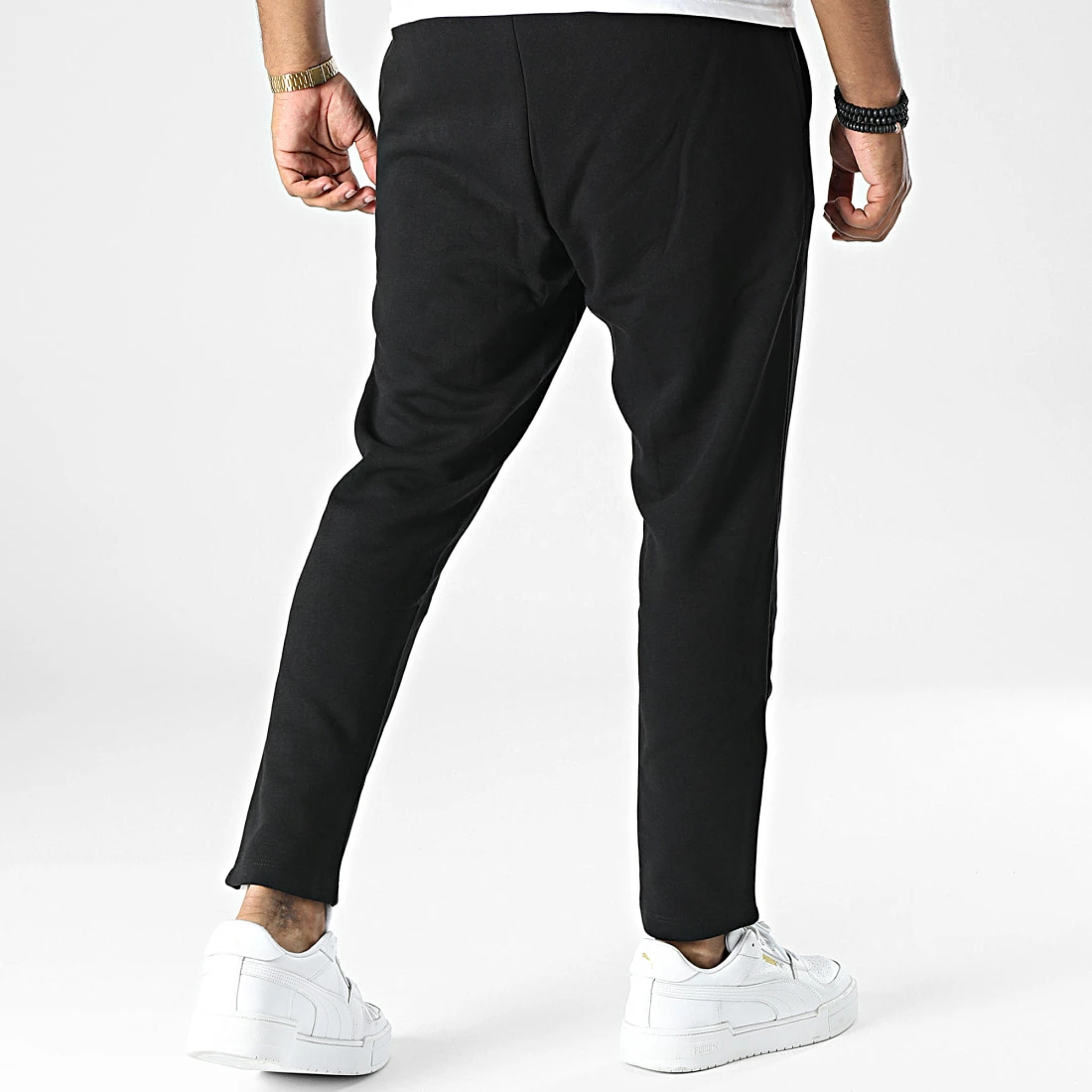 Meilleure vente 🔔 Pantalon Jogging A Bande Ace Adam Noir de Jack And Jones 😉 4 Meilleure vente 🔔 Pantalon Jogging A Bande Ace Adam Noir de Jack And Jones 😉 – Image 4