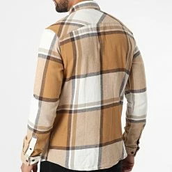 Remise 💯 Chemise Manches Longues A Carreaux Owen Fast Check Beige Camel de Jack And Jones 😉 -Jack And Jones Soldes jack and jones 327594 12221896 CHIPMUNK 20220713T150731 04