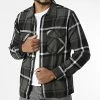 Budget 🔔 Surchemise A Carreaux Jay Gris Noir de Jack And Jones 🔥