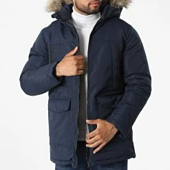 Les meilleures critiques de 😉 Parka Capuche Fourrure Craft Bleu Marine de Jack And Jones 😍