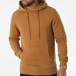 Tout neuf ❤️ Sweat Capuche Basic Camel de Jack And Jones 😉 -Jack And Jones Soldes jack and jones 328874 12182537 RUBBER 20220722T162526 03