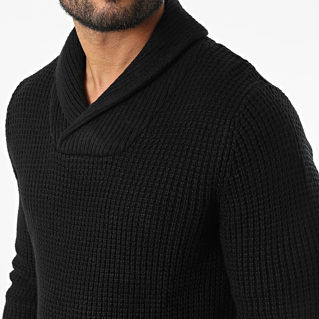 Coupon 🎁 Pull Col Amplified Nick Noir de Jack And Jones ⌛ 2 Coupon 🎁 Pull Col Amplified Nick Noir de Jack And Jones ⌛ – Image 2