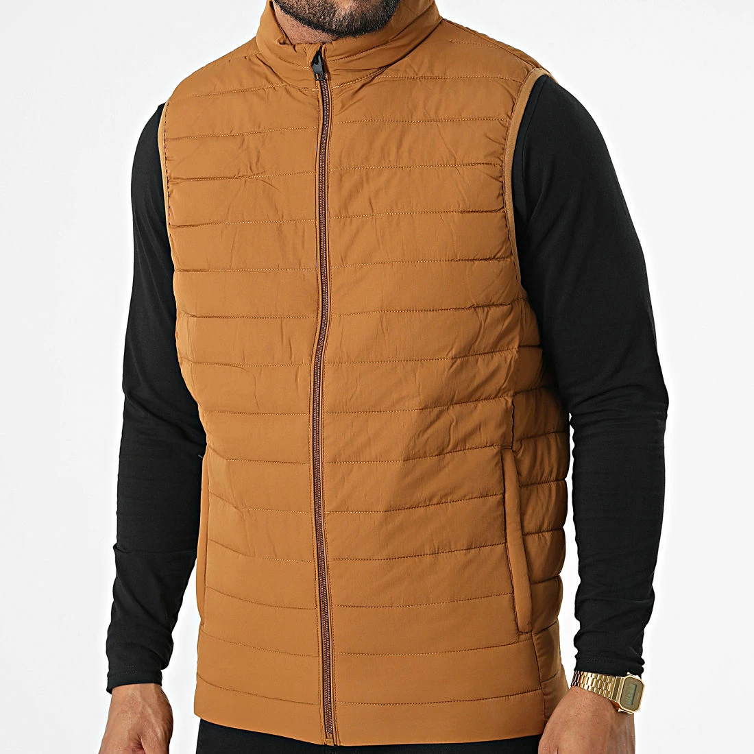 Meilleure affaire ⌛ Doudoune Sans Manches Recycle Bodywarmer 12211132 Camel de Jack And Jones ❤️ 1 Meilleure affaire ⌛ Doudoune Sans Manches Recycle Bodywarmer 12211132 Camel de Jack And Jones ❤️