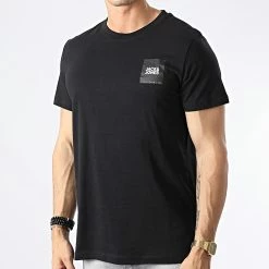 Le moins cher 😉 Tee 👕 Shirt Lock Noir de Jack And Jones 🌟