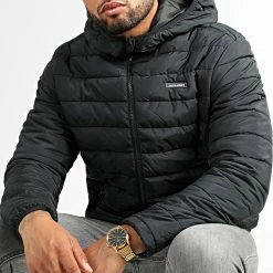 Meilleur prix 🔥 Doudoune Capuche Patty Noir de Jack And Jones ⌛