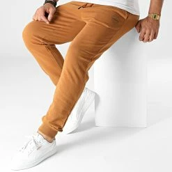 Promo 🔔 Pantalon Jogging Gordon Shark Camel de Jack And Jones 💯 -Jack And Jones Soldes jack and jones 329912 12165322 RUBBER 20220802T162423 03