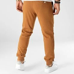 Promo 🔔 Pantalon Jogging Gordon Shark Camel de Jack And Jones 💯 -Jack And Jones Soldes jack and jones 329912 12165322 RUBBER 20220802T162424 04