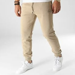 Promo ✔️ Pantalon Jogging Gordon Shark Beige de Jack And Jones 👏