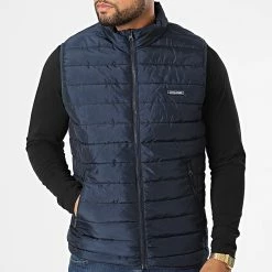 Promo 😉 Doudoune Sans Manches Patty Bleu Marine de Jack And Jones 🎉 -Jack And Jones Soldes jack and jones 329949 12182383 NAVY BLAZER 20220728T144015 03