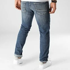 De gros 🔔 Jean Slim Tim Bleu Denim de Jack And Jones 👏 -Jack And Jones Soldes jack and jones 330272 12213158 BLUE DENIM 20220802T161839 04