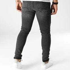 Coupon 🔥 Jean Skinny Pete Noir de Jack And Jones 🌟 -Jack And Jones Soldes jack and jones 330278 12212787 BLACK DENIM 20220802T162012 04