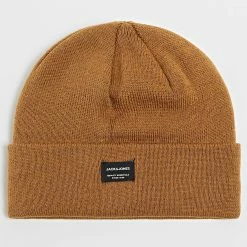 Le moins cher ⌛ Bonnet DNA Marron de Jack And Jones 🛒