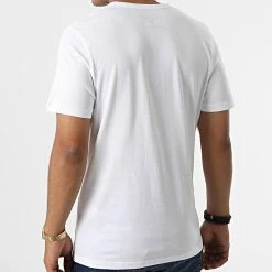 Meilleur prix 🤩 Tee 👕 Shirt Berg Blanc de Jack And Jones ❤️ -Jack And Jones Soldes jack and jones 331206 12215439 WHITE 20220811T144326 04