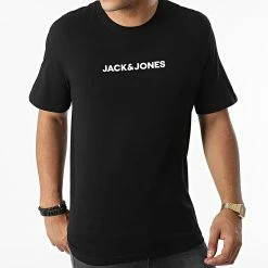 Grosses soldes 🌟 Tee 👕 Shirt Swish Noir de Jack And Jones 😉 -Jack And Jones Soldes jack and jones 331220 12216281 BLACK 20220811T143900 03
