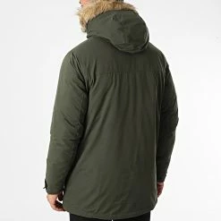 Remise 💯 Parka Capuche Fourrure Winner Vert Kaki de Jack And Jones 😍 -Jack And Jones Soldes jack and jones 331261 12211948 ROSIN 20220811T143117 04