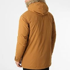 Sortie 👍 Parka Capuche Fourrure Winner Camel de Jack And Jones 😀 -Jack And Jones Soldes jack and jones 331264 12211948 RUBBER 20220811T143020 04
