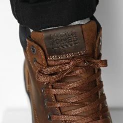 Coupon 🥰 Chaussures Tubar Leather Brandy de Jack And Jones 😉 -Jack And Jones Soldes jack and jones 331289 12159513 BRANDY BROWN 20220808T155135 03
