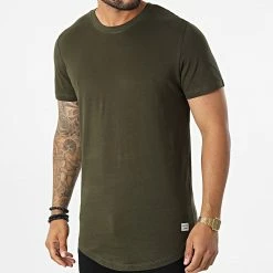 Budget 😉 Tee 👚 Shirt Oversize Noa Vert Kaki de Jack And Jones ✔️