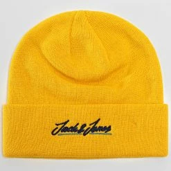 Remise ❤️ Bonnet Jactons Jaune de Jack And Jones 👏