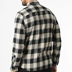 Bon marché ✨ Chemise Manches Longues A Carreaux Plain Autumn Buffalo Beige Noir de Jack And Jones 😍 7 Bon marché ✨ Chemise Manches Longues A Carreaux Plain Autumn Buffalo Beige Noir de Jack And Jones 😍 -Jack And Jones Soldes jack and jones 333714 12212128 CROCKERY 20220825T160650 04