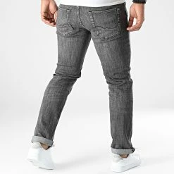 Tout neuf ⭐ Jean Tim Vintage Gris Anthracite de Jack And Jones ✔️ -Jack And Jones Soldes jack and jones 333725 12215347 BLACK DENIM 20220829T155851 04