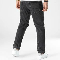 Vente flash 💯 Jean Mike Original Gris Anthracite de Jack And Jones 💯 -Jack And Jones Soldes jack and jones 333728 12202052 GREY DENIM 20220829T155835 04