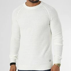 Nouveau 👏 Pull Pannel Beige Clair de Jack And Jones 🔥