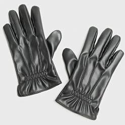 Budget ⭐ Gants Elias Noir de Jack And Jones 💯