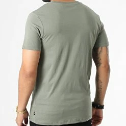 Vente flash 😉 Tee 👚 Shirt Jadon Branding Vert Kaki de Jack And Jones 🔔 -Jack And Jones Soldes jack and jones 333754 12216070 MULLED BASIL 20220825T160404 04