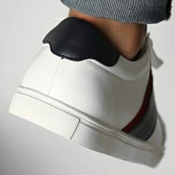 Meilleure vente 🥰 Baskets Banjo 12221814 White de Jack And Jones 🧨 -Jack And Jones Soldes jack and jones 333755 12221814 WHITE 20220830T155339 04