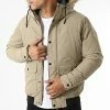 Sortie 😉 Parka Capuche Fourrure Winner Bomber Beige Foncé de Jack And Jones 🛒