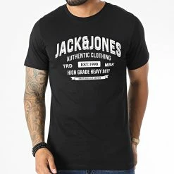 Meilleur prix 🎁 Lot De 3 Tee 👚 Shirts 👖 Jeans Blanc Noir Gris Anthracite Chiné de Jack And Jones ❤️ -Jack And Jones Soldes jack and jones 333826 12220989 DARK GREY MEL DGM CLOUD DANC 20220902T162221 05