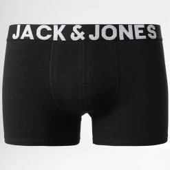 Vente flash 🌟 Lot De 7 Boxers Black And White Vert Kaki Bordeaux Bleu Marine de Jack And Jones ⭐ -Jack And Jones Soldes jack and jones 333881 12168749 DARK GREY MEL MONOCA BLUE 20221109T151637 05