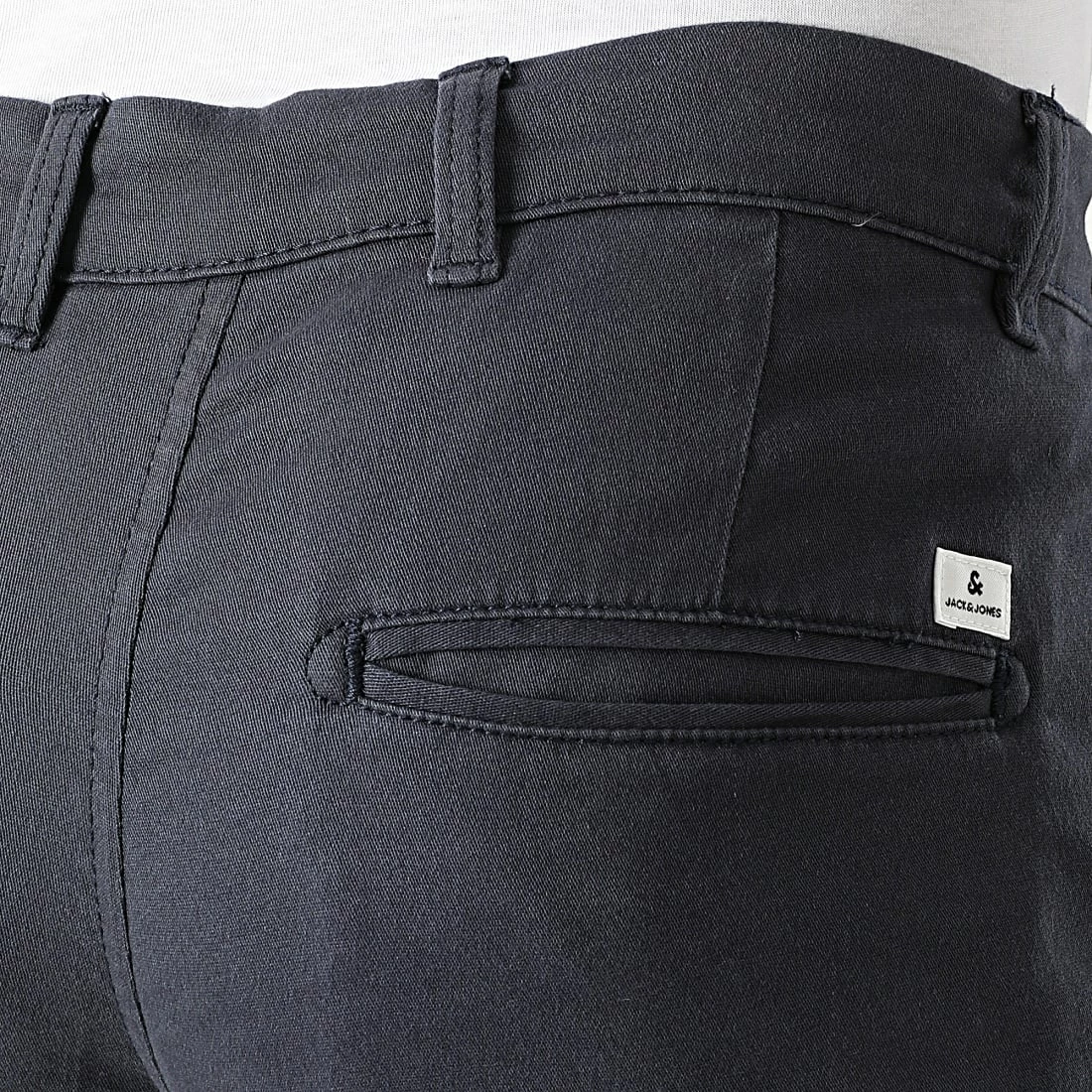 Offres 😍 Lot De 2 Pantalons Chino Stollie Dave Noir Bleu Marine de Jack And Jones ⌛ 2 Offres 😍 Lot De 2 Pantalons Chino Stollie Dave Noir Bleu Marine de Jack And Jones ⌛ – Image 2