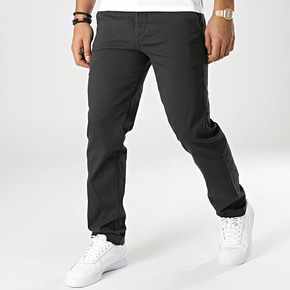 Offres 😍 Lot De 2 Pantalons Chino Stollie Dave Noir Bleu Marine de Jack And Jones ⌛ 3 Offres 😍 Lot De 2 Pantalons Chino Stollie Dave Noir Bleu Marine de Jack And Jones ⌛ – Image 3