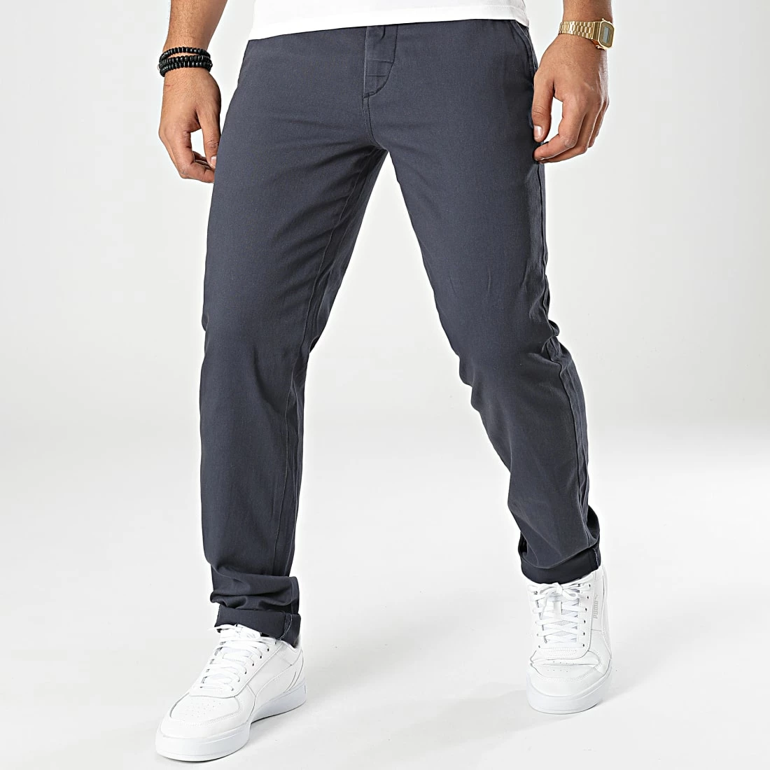 Offres 😍 Lot De 2 Pantalons Chino Stollie Dave Noir Bleu Marine de Jack And Jones ⌛ 4 Offres 😍 Lot De 2 Pantalons Chino Stollie Dave Noir Bleu Marine de Jack And Jones ⌛ – Image 4