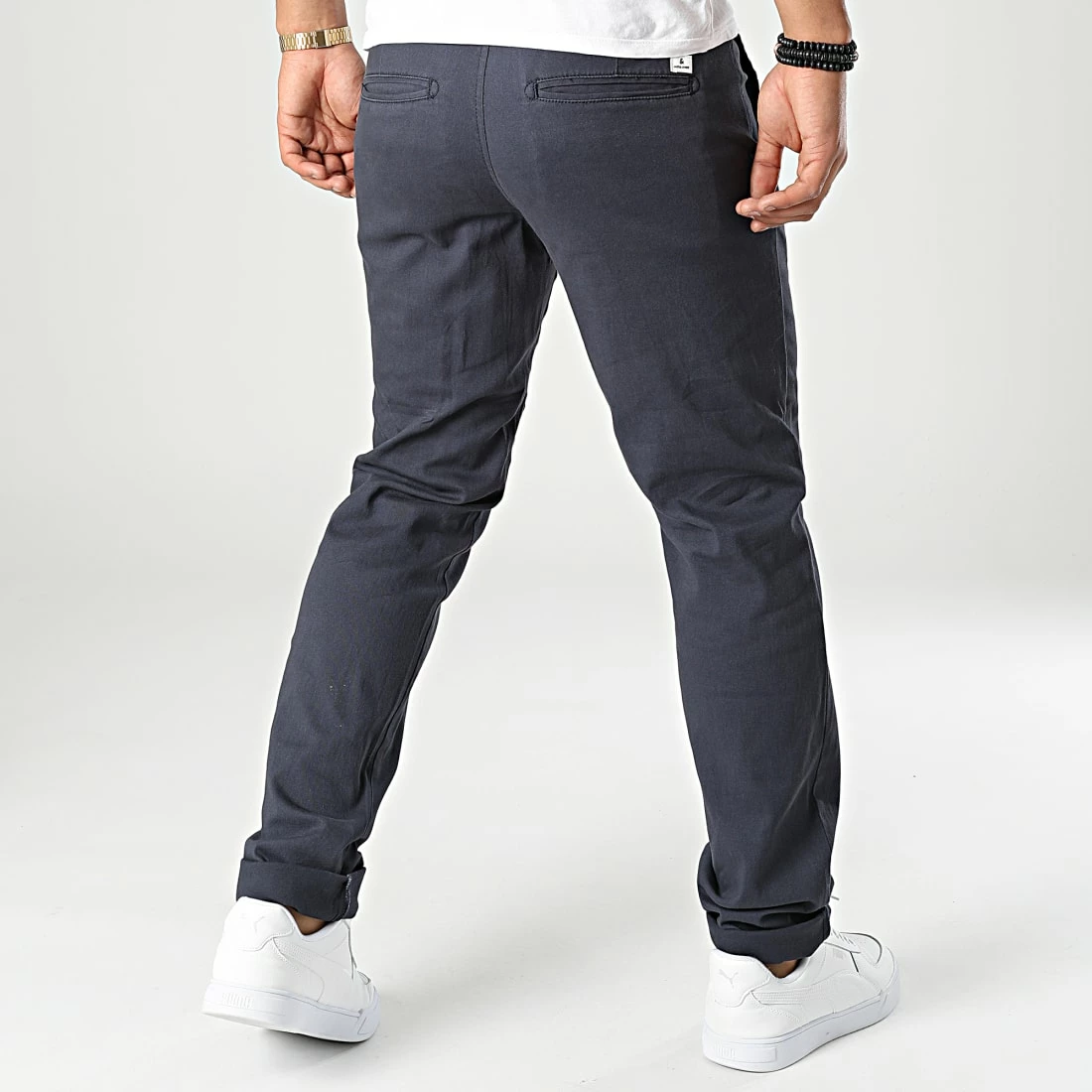 Offres 😍 Lot De 2 Pantalons Chino Stollie Dave Noir Bleu Marine de Jack And Jones ⌛ 5 Offres 😍 Lot De 2 Pantalons Chino Stollie Dave Noir Bleu Marine de Jack And Jones ⌛ – Image 5