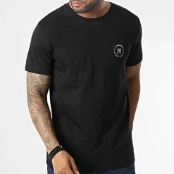 Acheter ⭐ Lot de 3 Tee 👚 Shirts 12221215 Blanc Noir Bleu Marine de Jack And Jones 🔥 -Jack And Jones Soldes jack and jones 334059 12221215 BLACK BLACK WHITE 20221117T111108 05